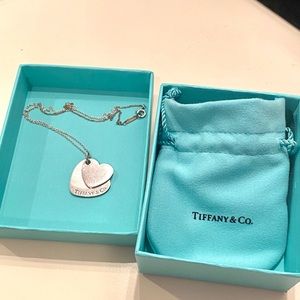 Tiffany & Co Double Heart Necklace